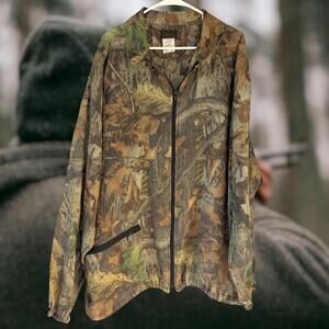 Vintage Liberty XL Regular Advantage Timber Camouflage Thin Camo Hunting Jacket